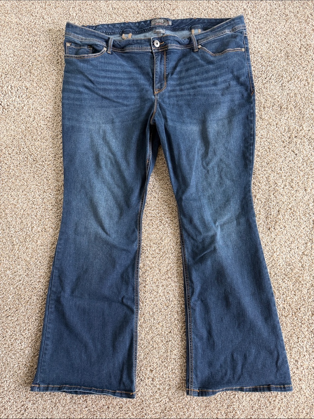 torrid Dark Blue Flared Jeans